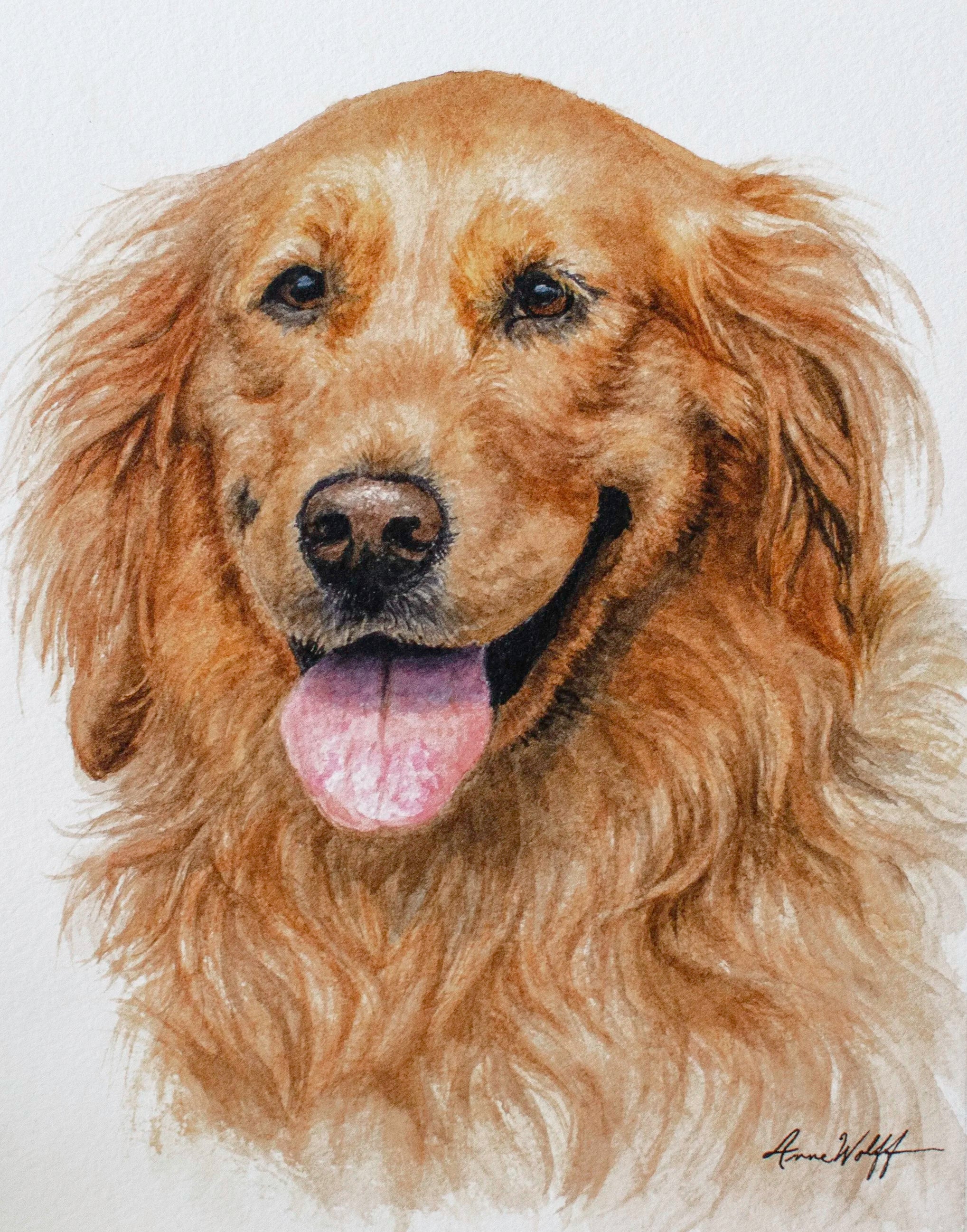 Golden Portrait