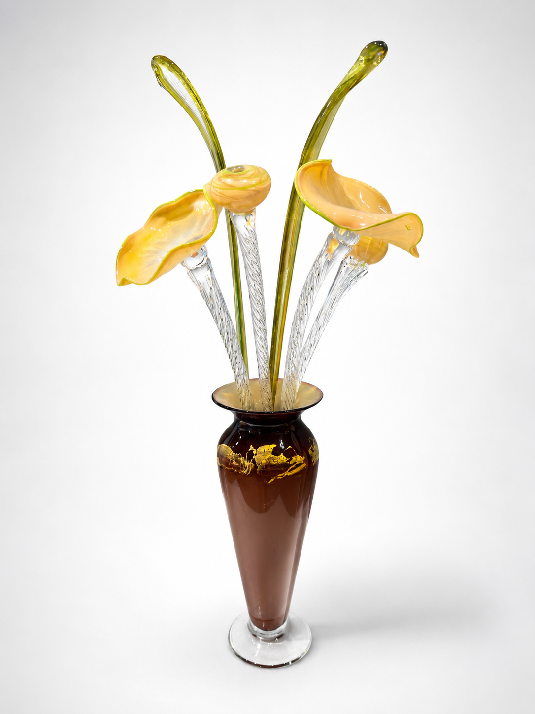 Floral Set with Earth Vase