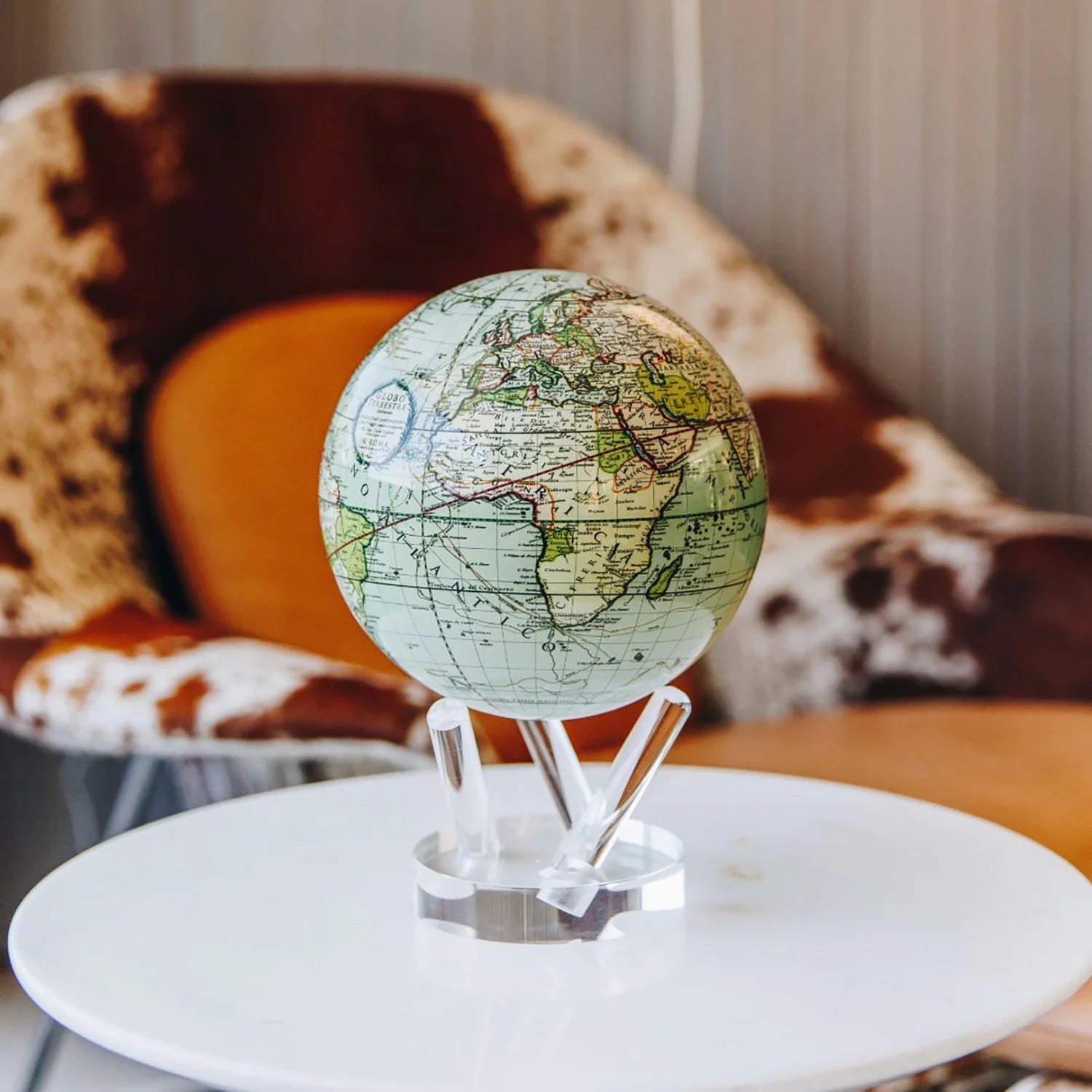 Antique Cassini Green Globe
