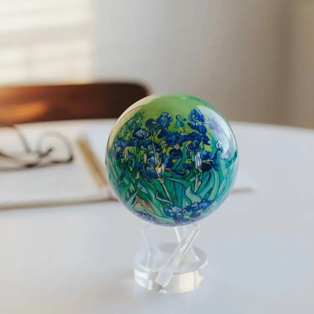 Van Gogh Irises Globe