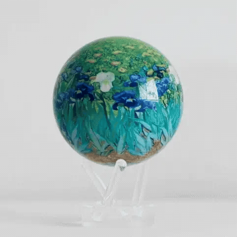 Van Gogh Irises Globe