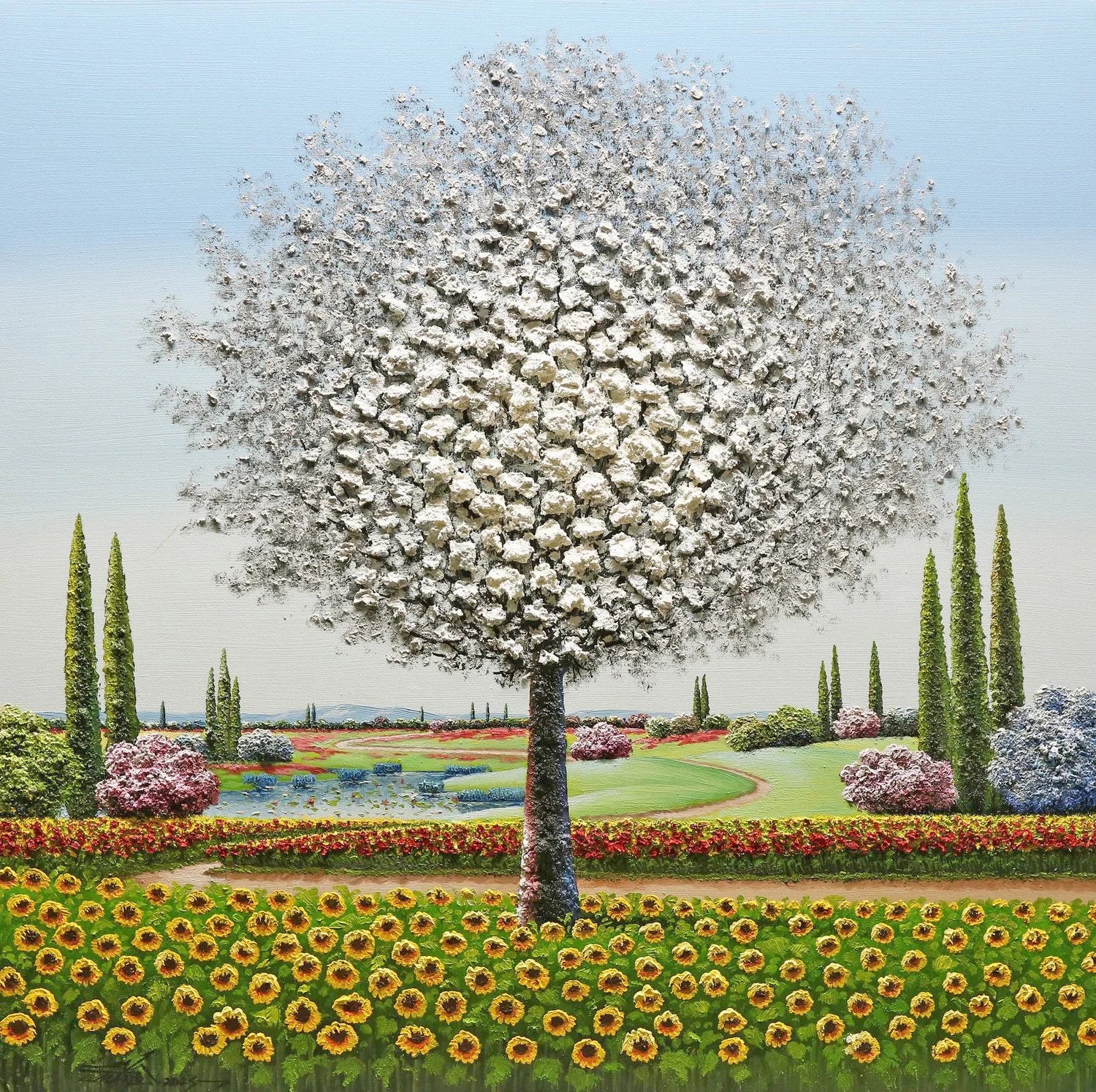 Along the Sunflowers
