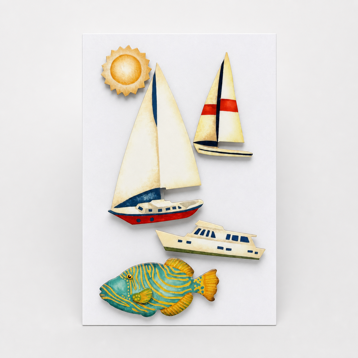 Coastal Adventures Magnet Set