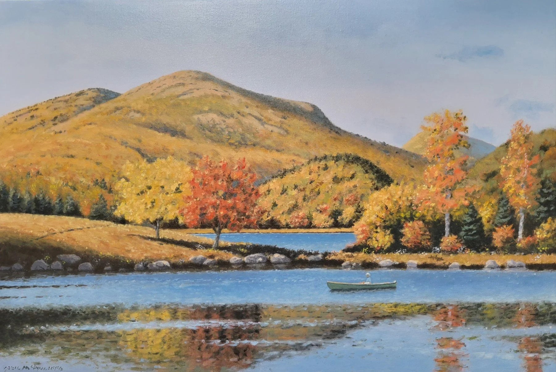 Autumn Canoeing