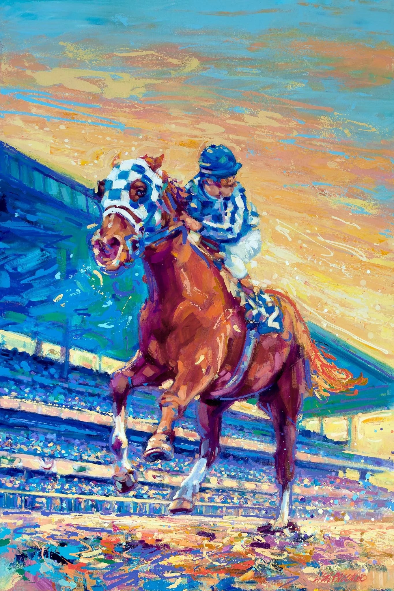 Racing into History at Belmont