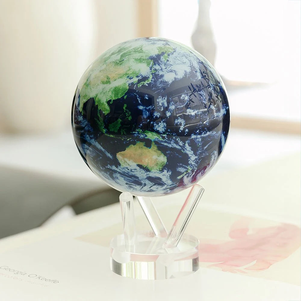 Earth with Clouds