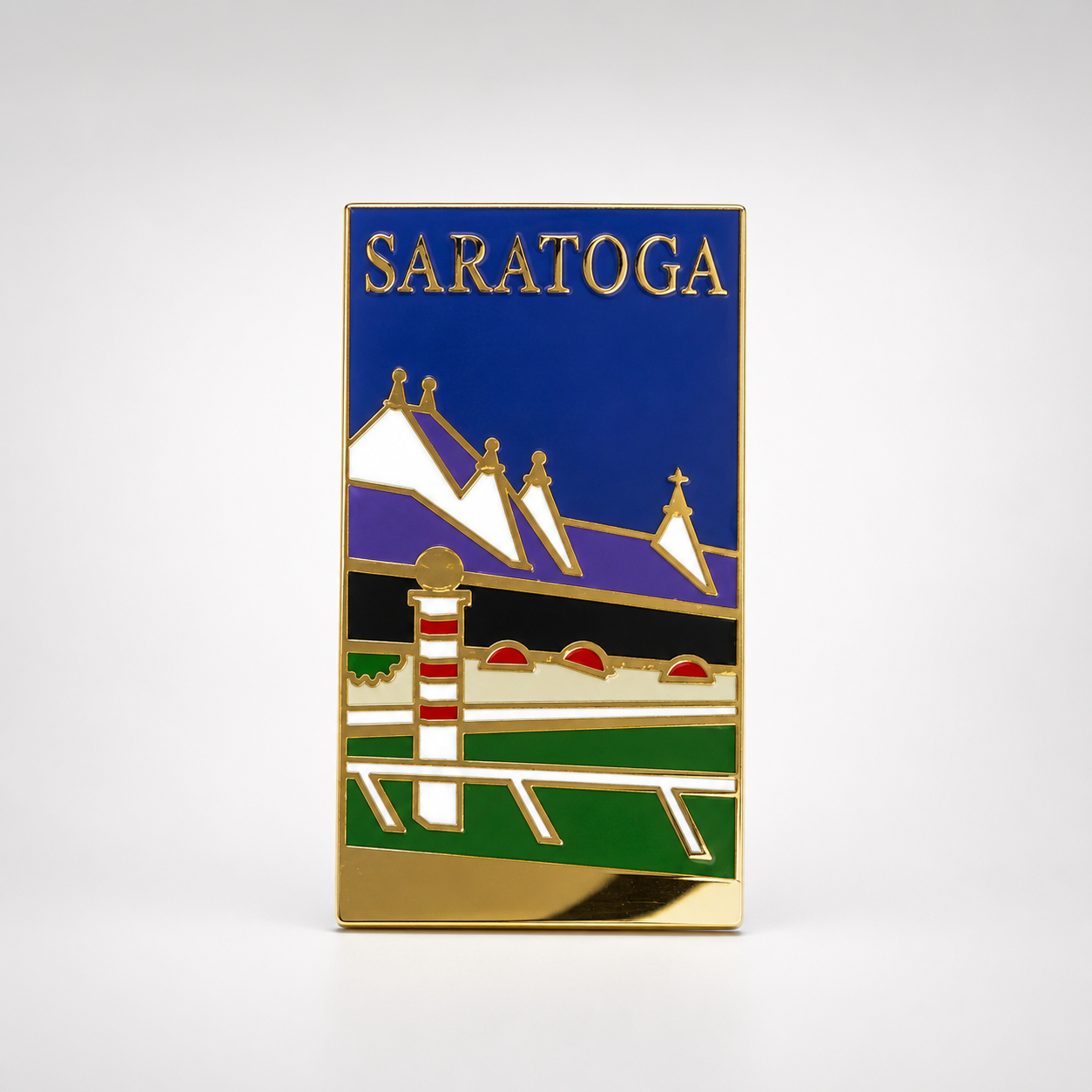 Saratoga Cloisonné Pin