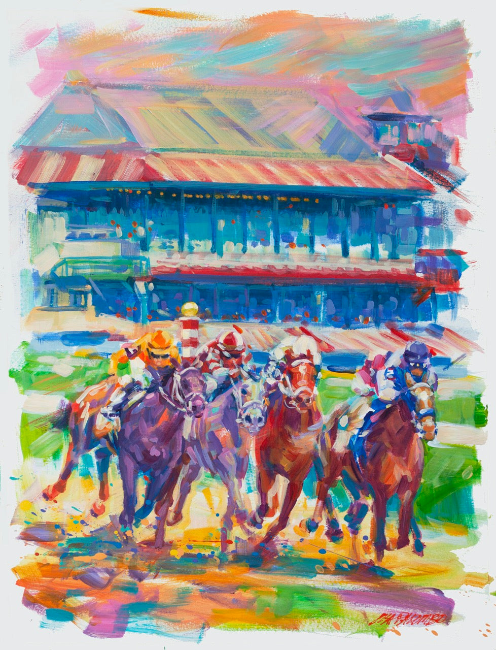 Saratoga Race Day