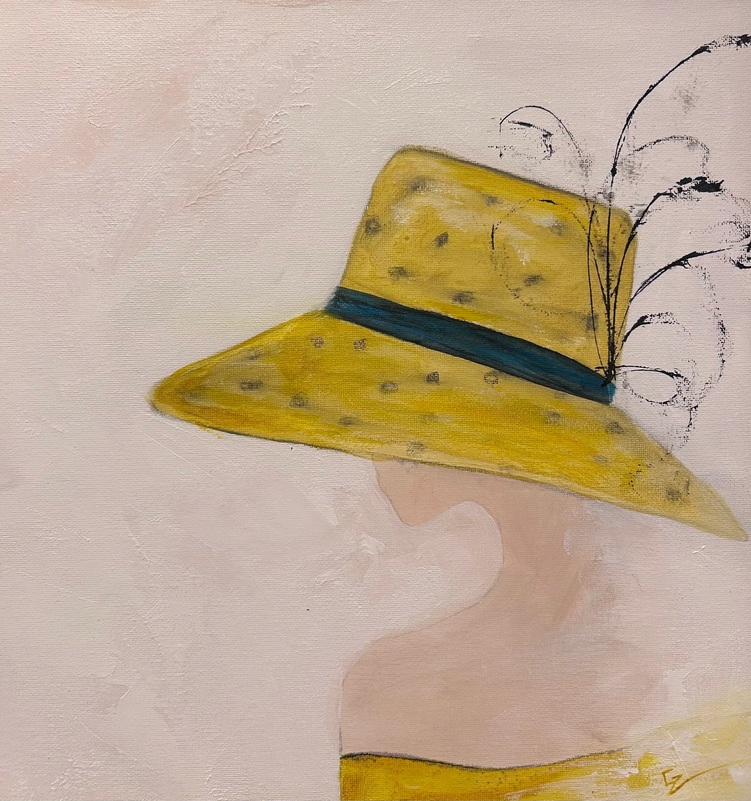 Yellow and Green Hat