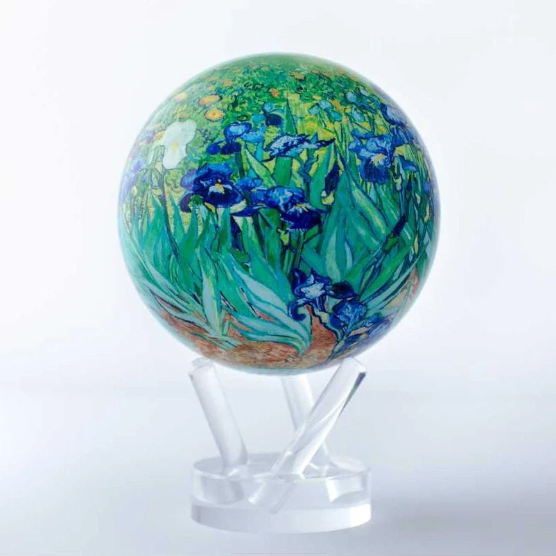 Van Gogh Irises Globe
