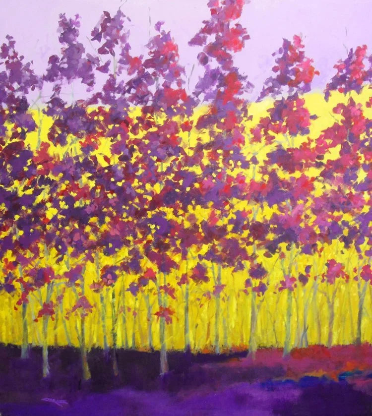 Purple and Yellow