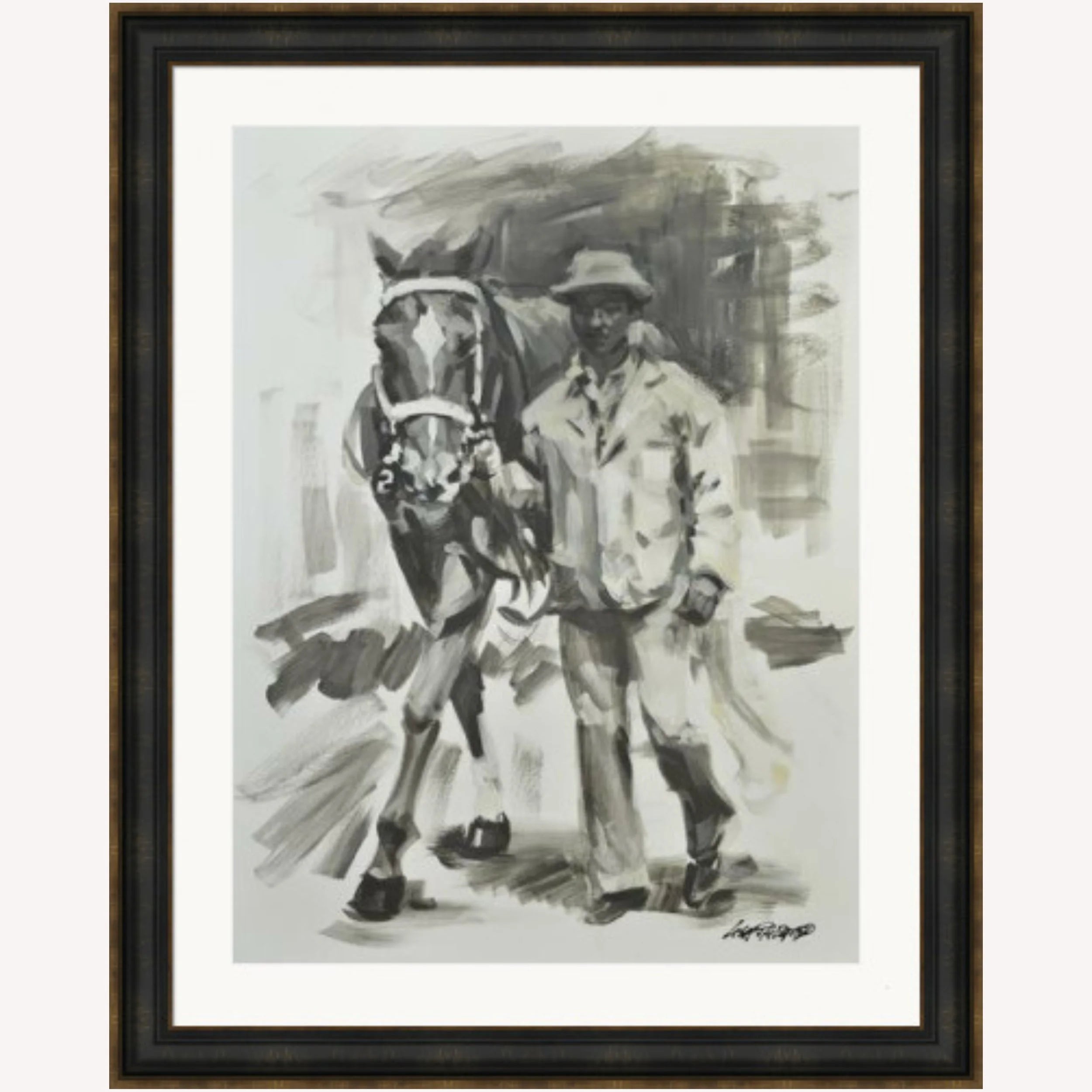 Secretariat and Eddie Best Buds
