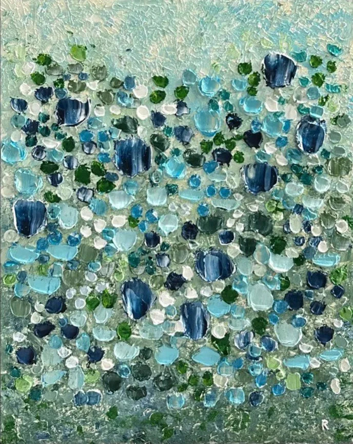Blues Flower Garden