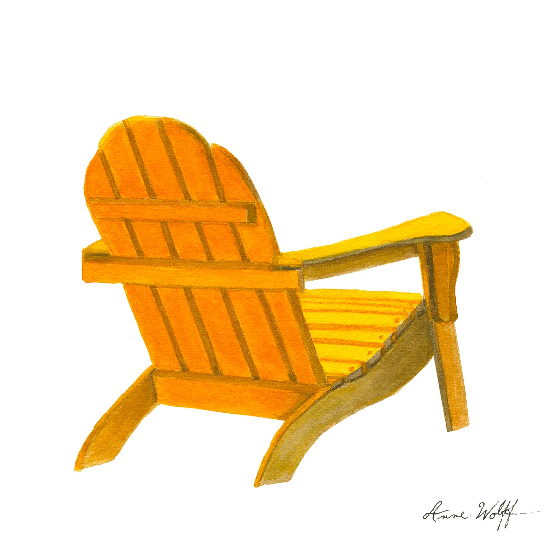 Orange ADK Chair