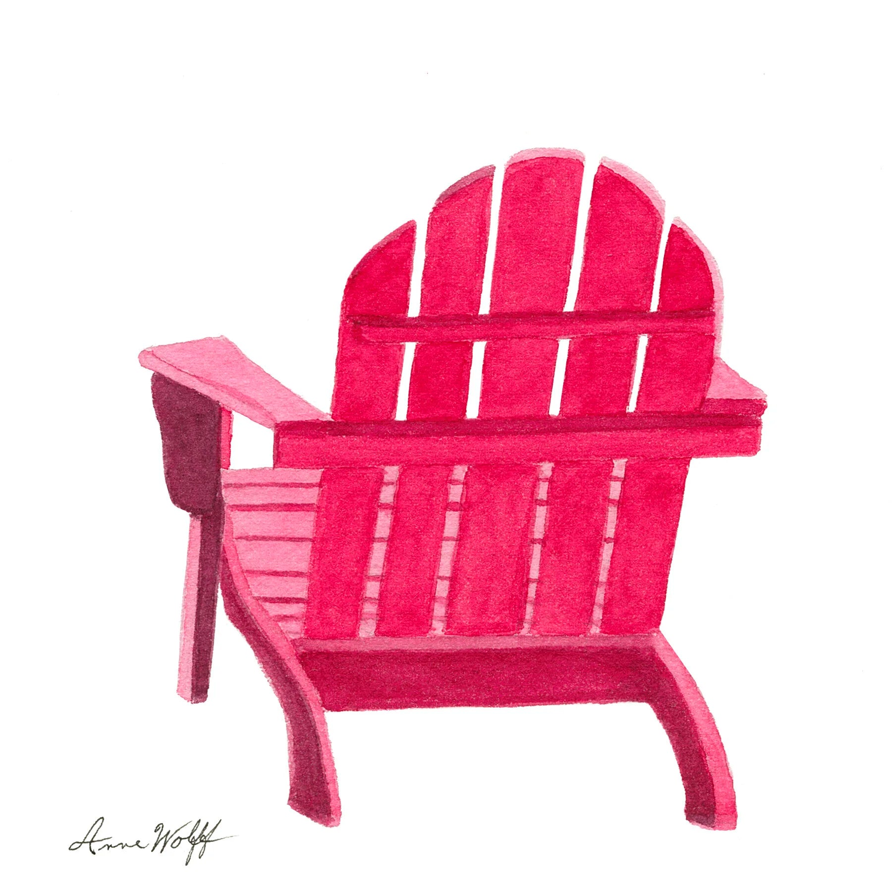 Red ADK Chair