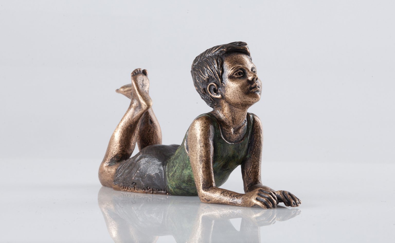 Boy Laying