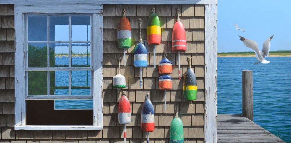 Buoys and Gulls