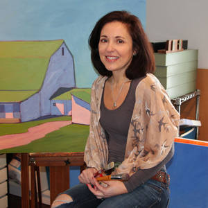 Carol Young artist portrait