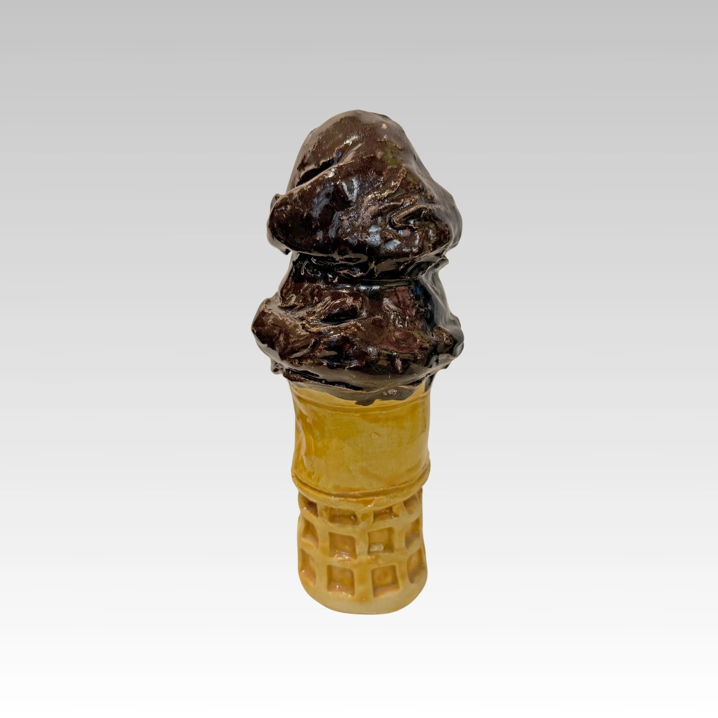 Chocolate Ice Cream Cone