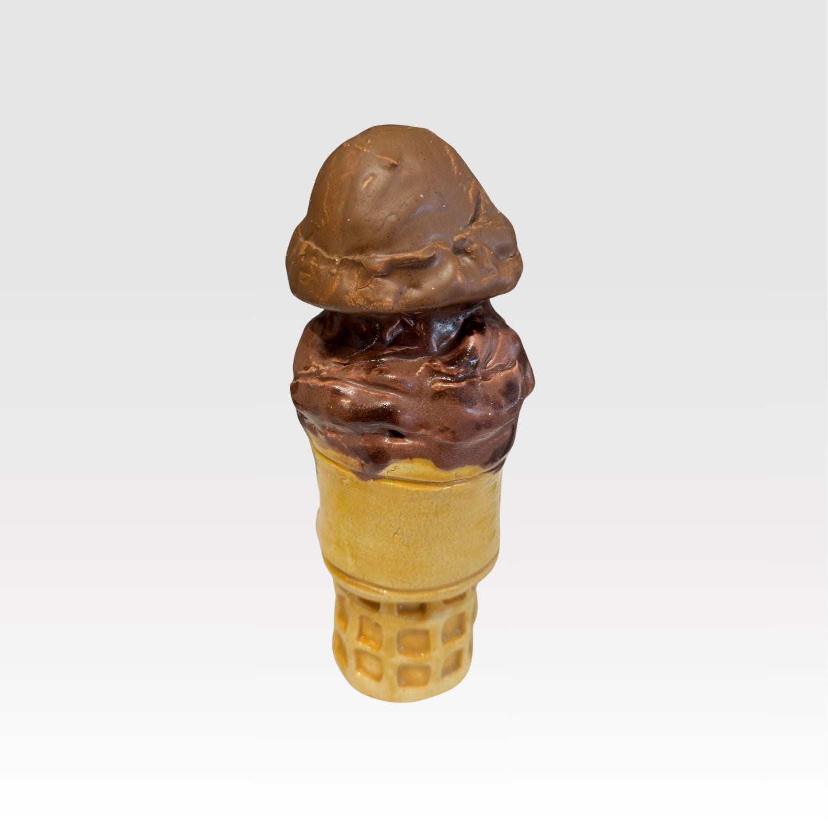 Double Chocolate Ice Cream Cone