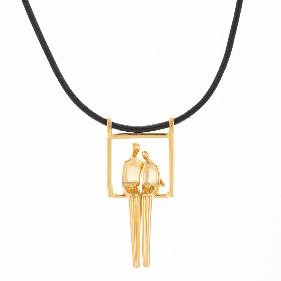 Close to Me Pendant in Gold