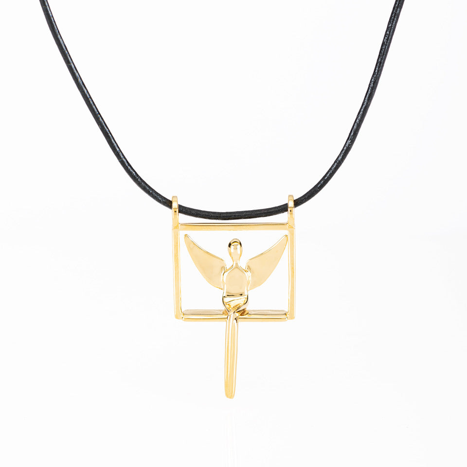 Gold Angel Pendant