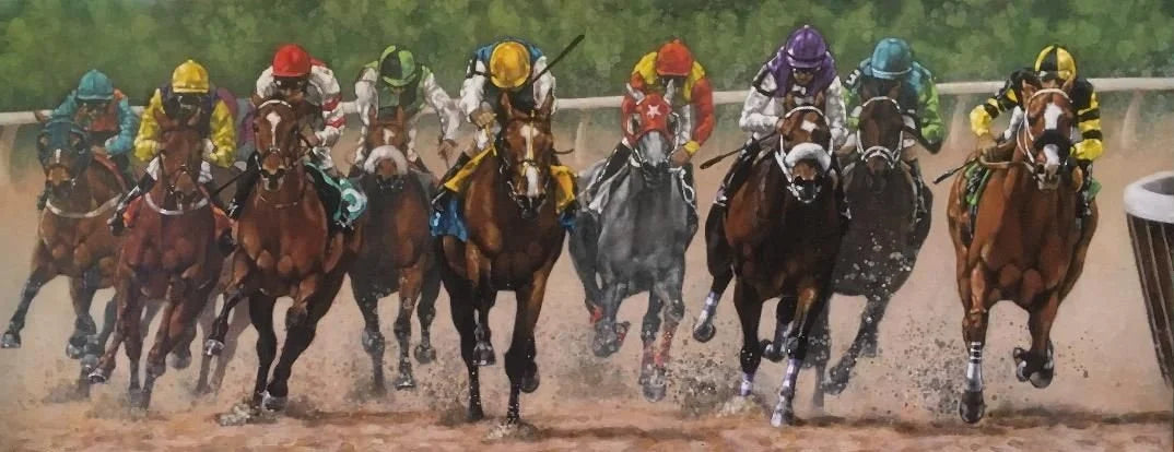 Down the Stretch They Come