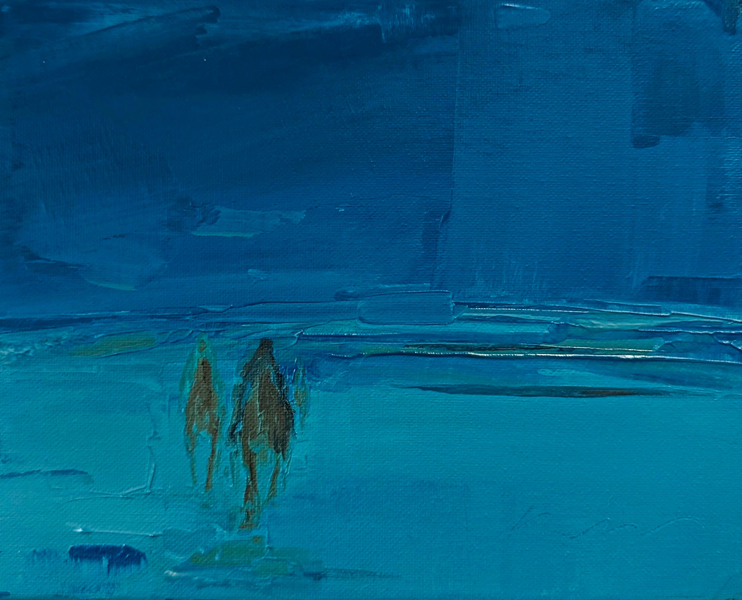 First Horse Blue