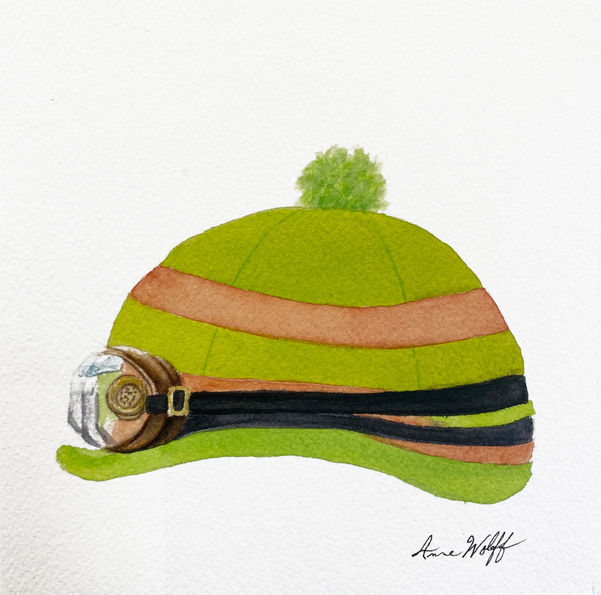 Lime Helmet