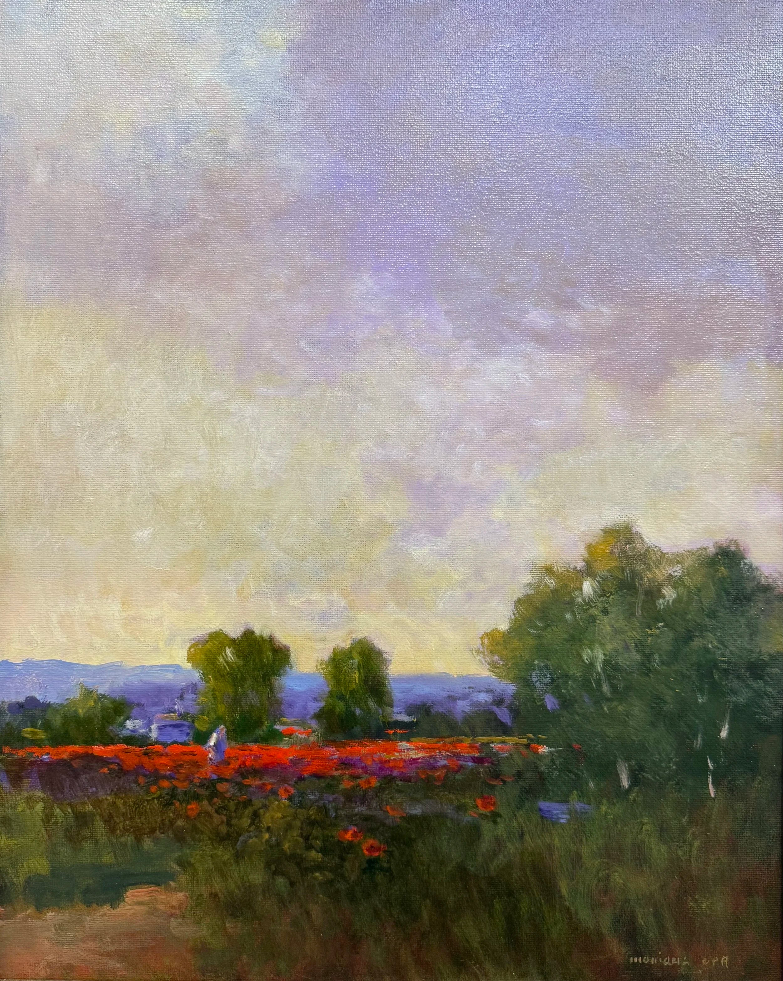 Poppies Beneath the Clouds