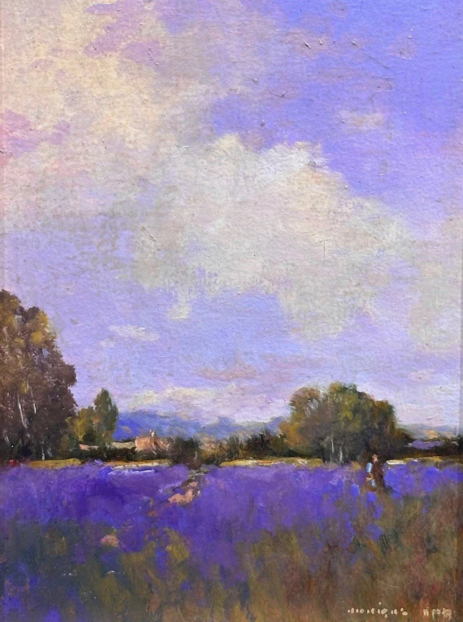 Purple Skies Above
