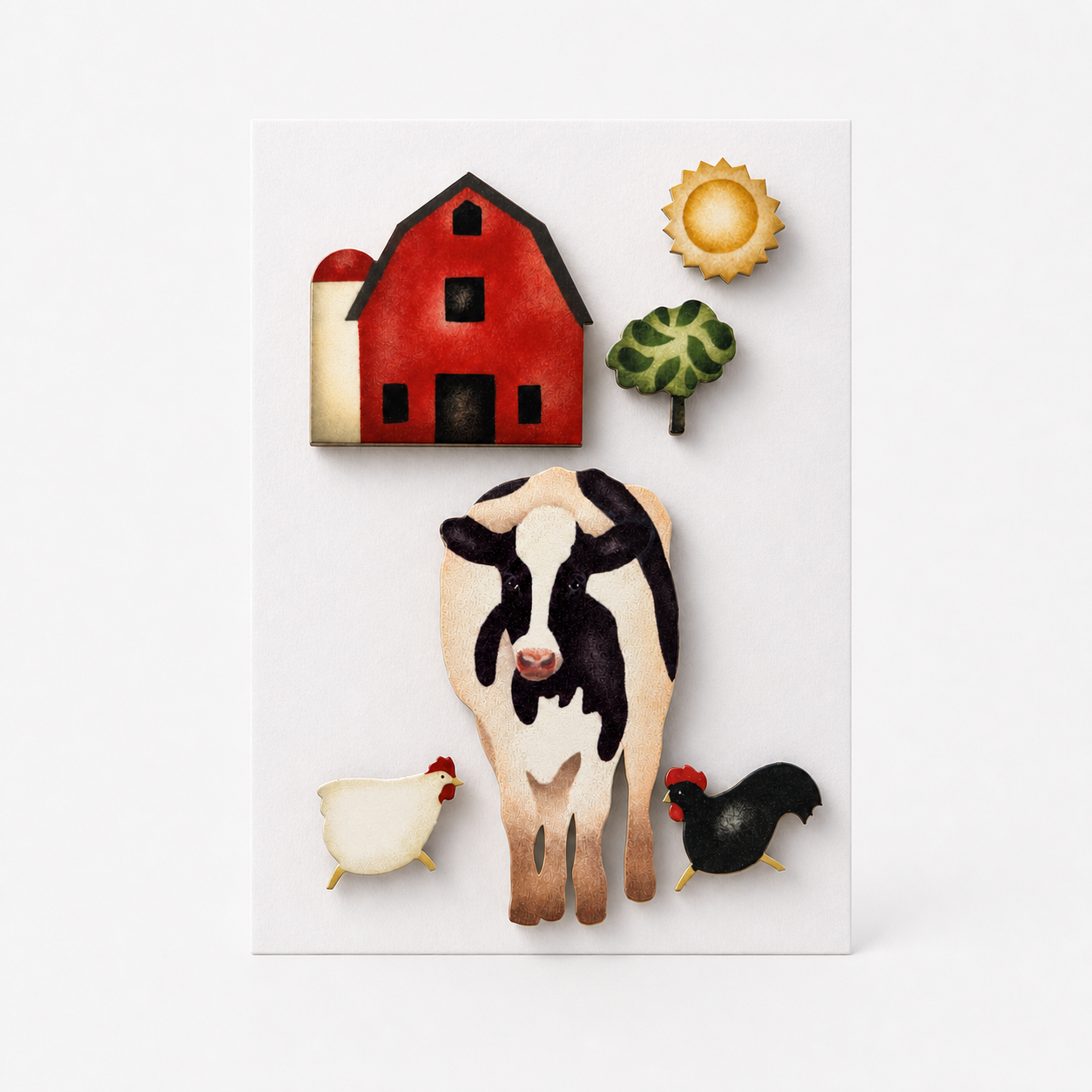 Down on the Farm Magnet Set