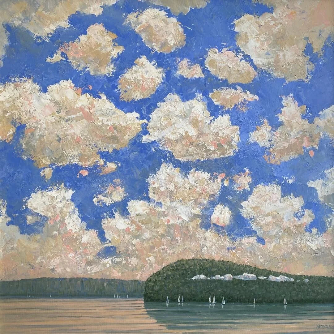 Lifting Clouds Saratoga Lake