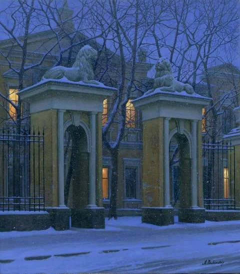 Lion's Gate in Winter