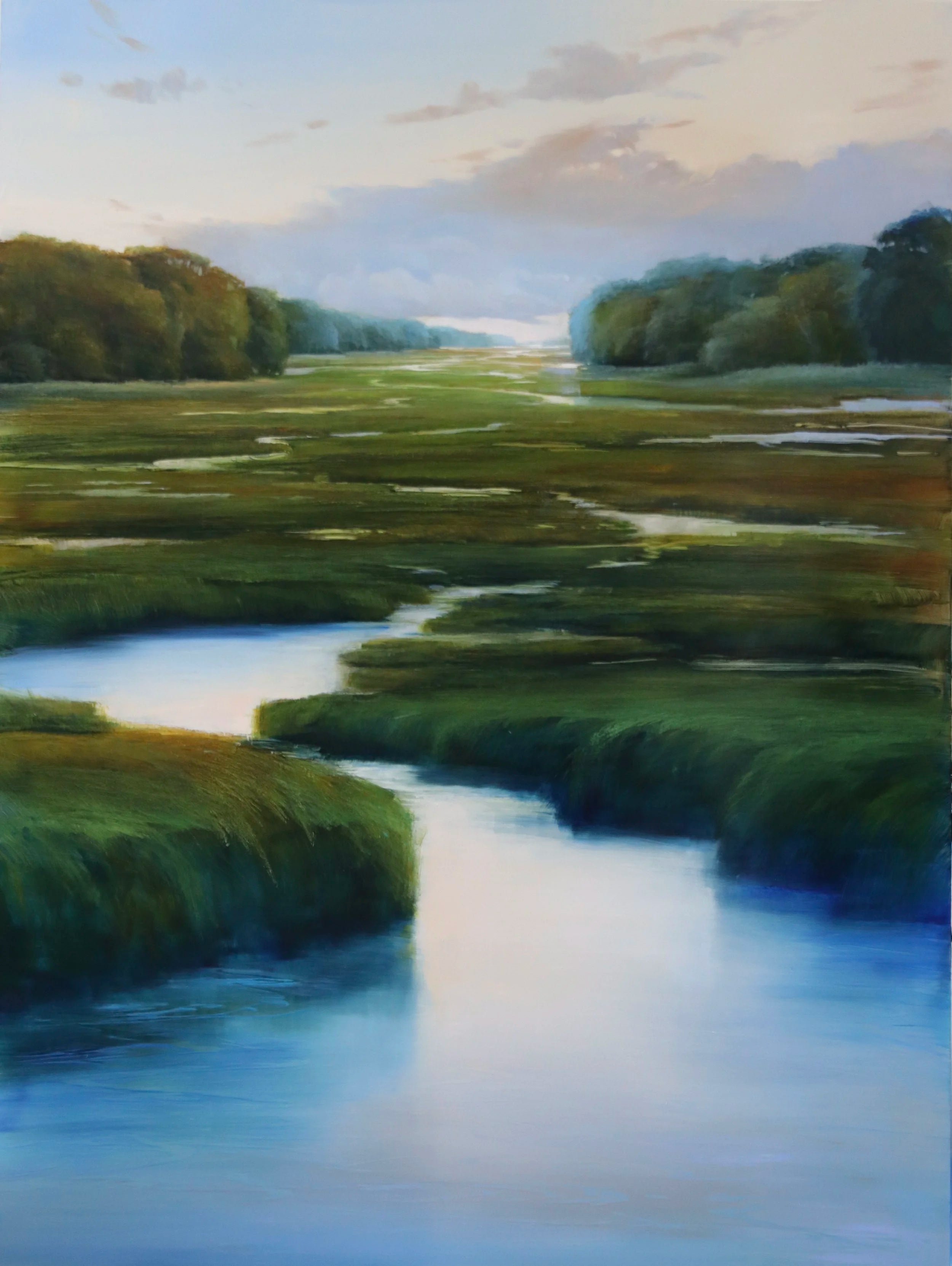 Meandering Green