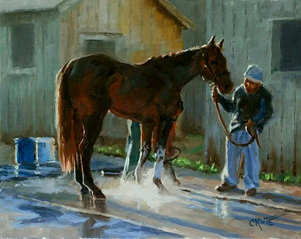 Hosing Off Poultice
