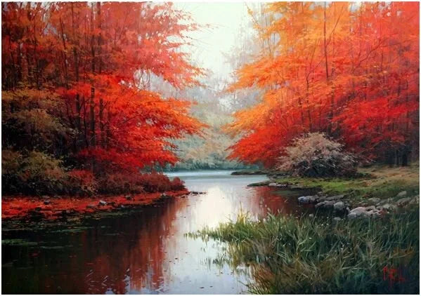 Red Over the River
