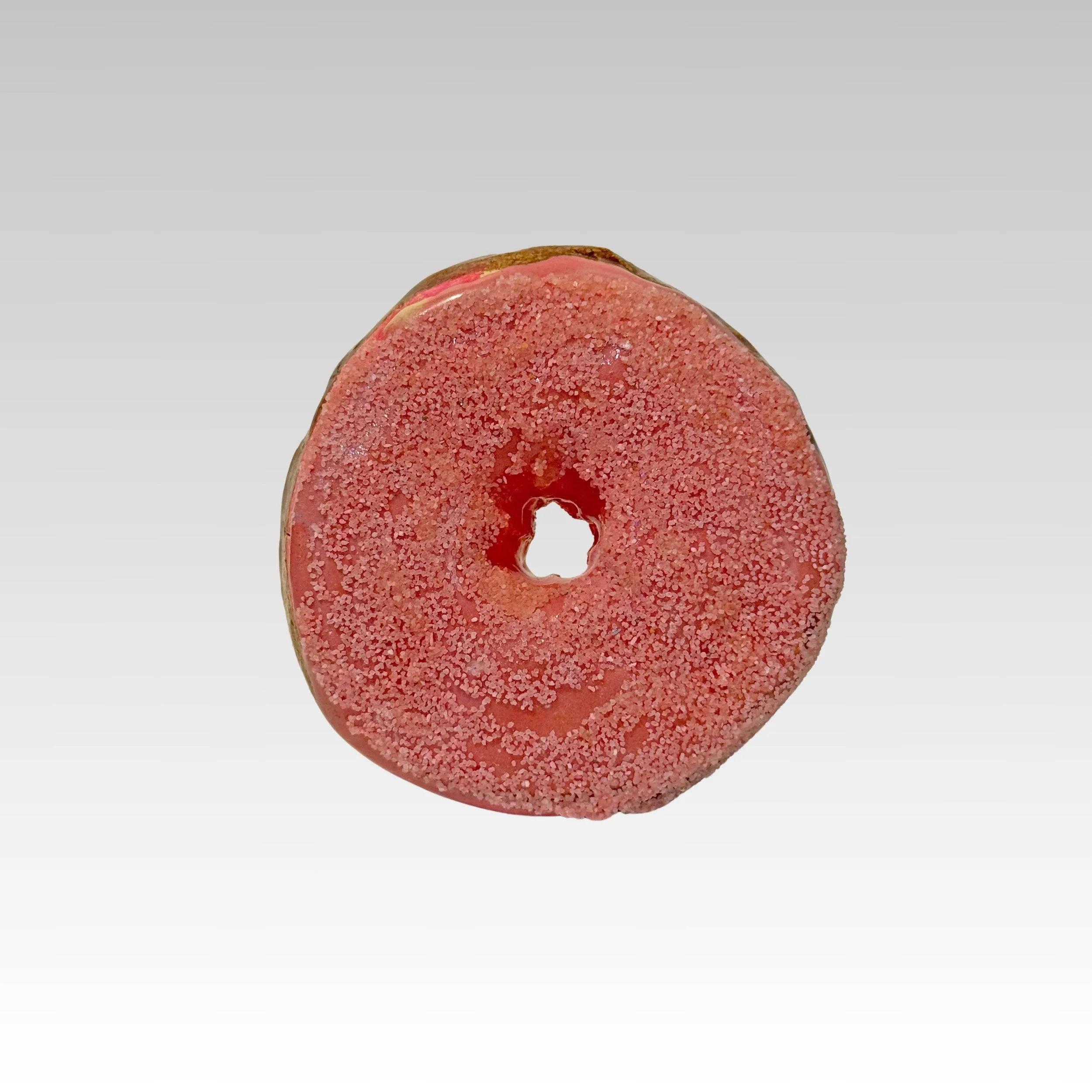 Strawberry Sugar Glazed Donut