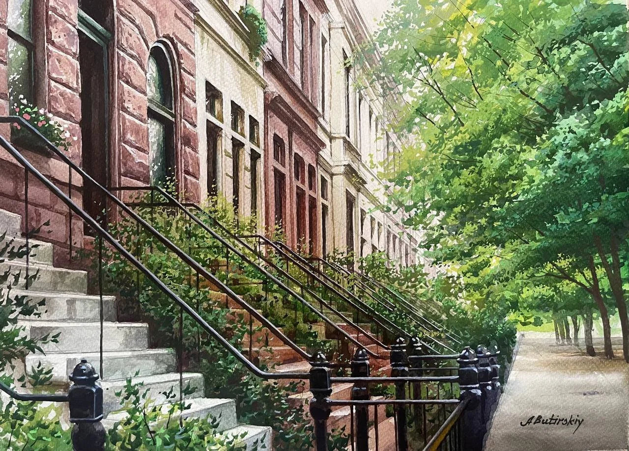Summer Brownstones