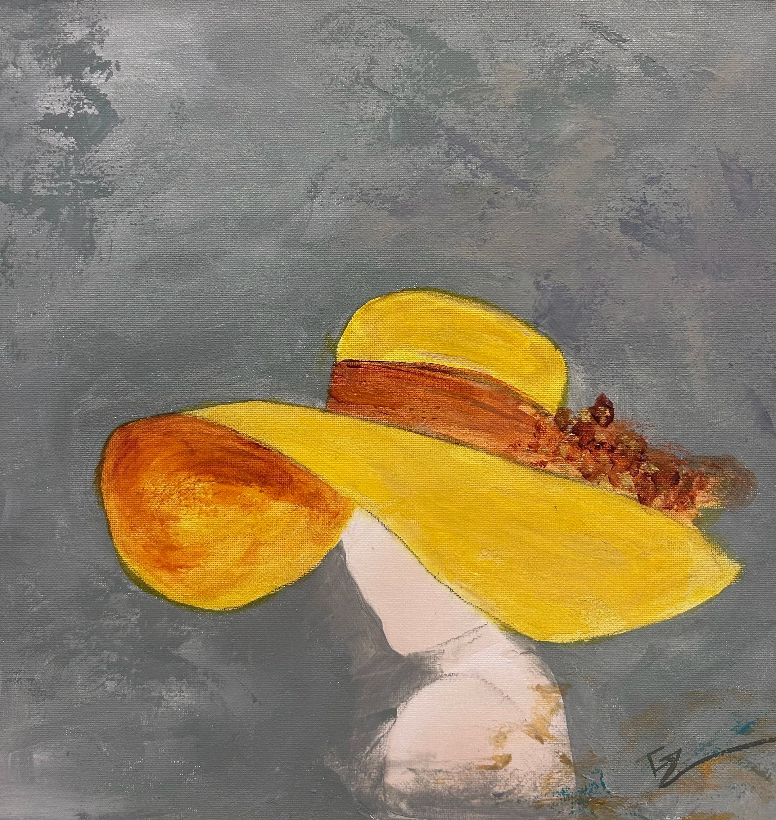 Yellow and Orange Hat