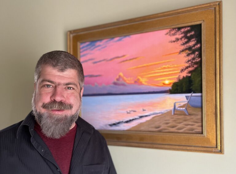 Charles Nowell artist portrait