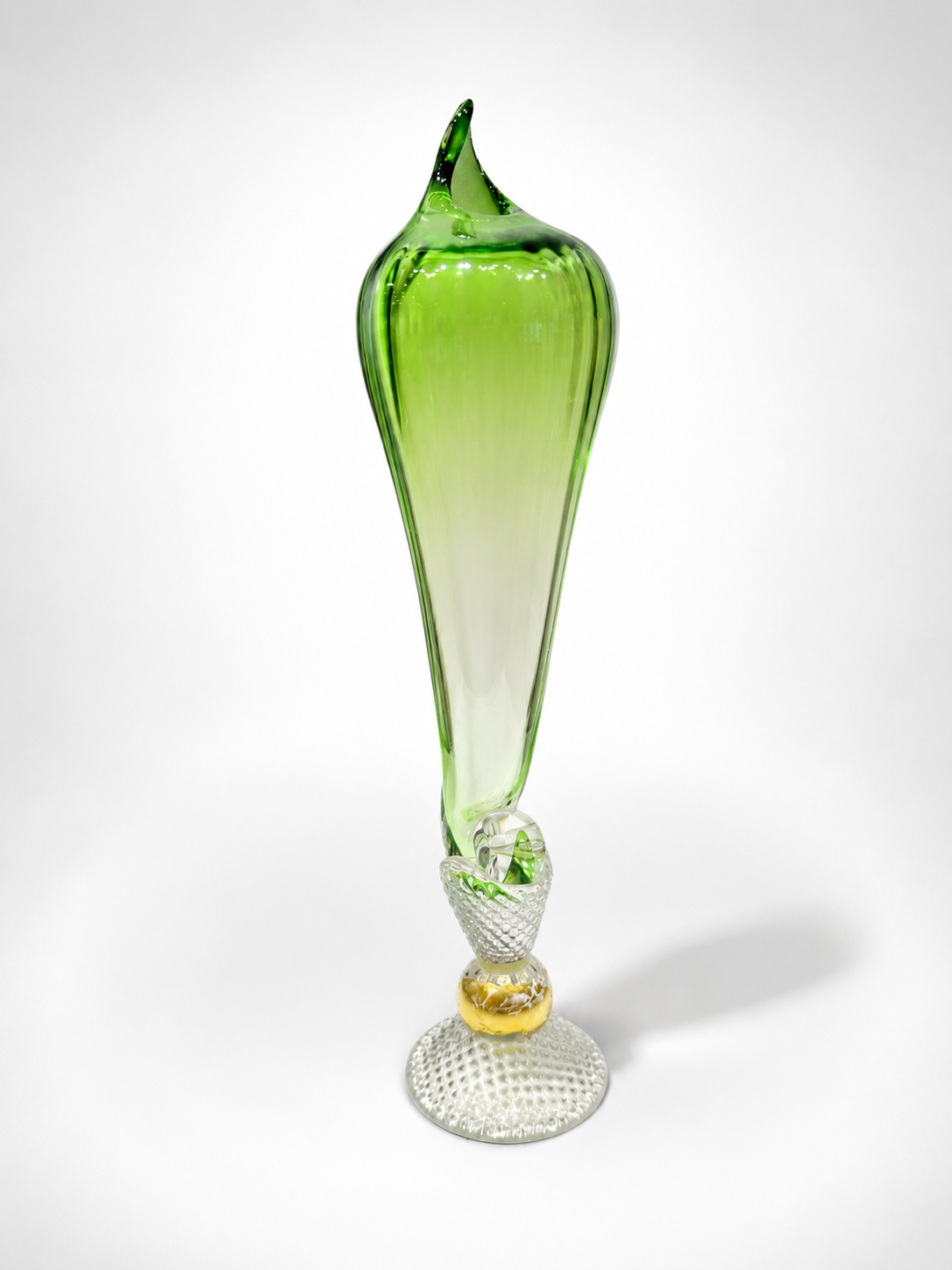Shell Vase Lime