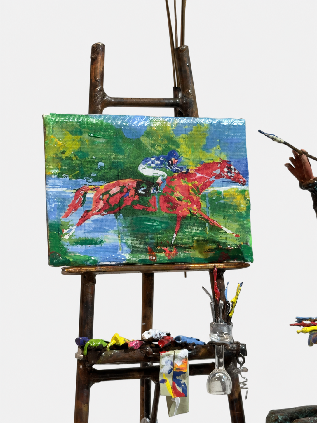Sitting Artist