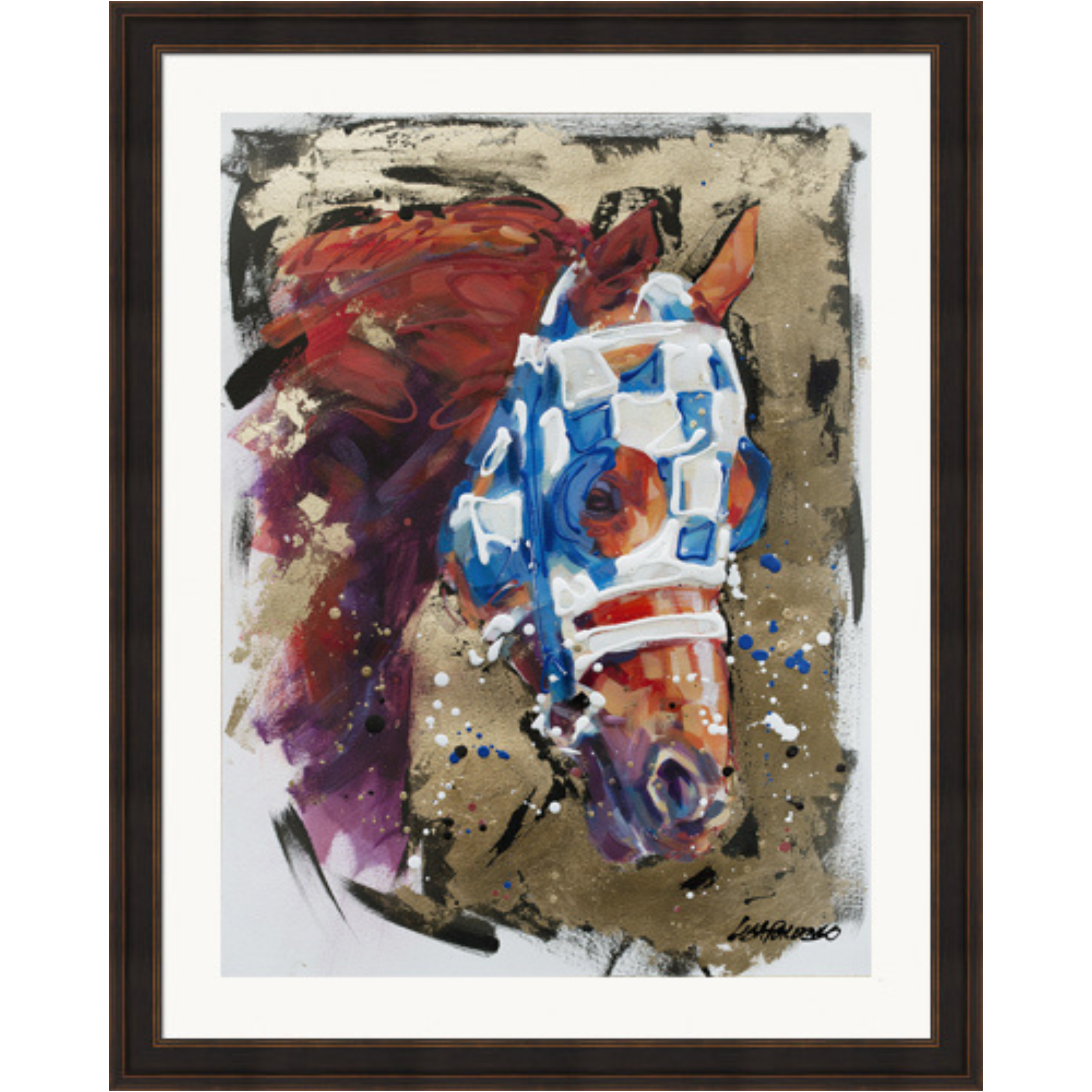 Secretariat Portrait #4