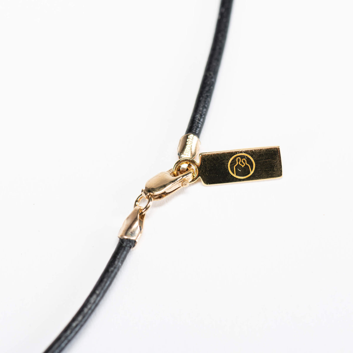 Couple with Cat Pendant in Gold Plate